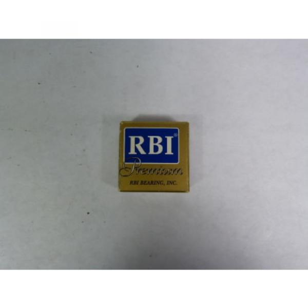 RBI FR8-2RS Flanged Radial Ball Bearing 1/2x 1-1/8&#034; ! NEW ! #1 image