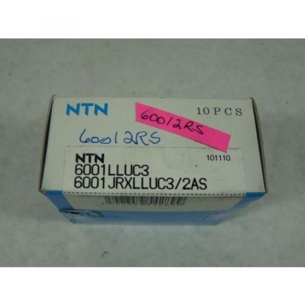 NTN 6001JRXLLUC3/2AS Radial Ball Bearing 12mm Bore Box of 10 ! NEW ! #3 image