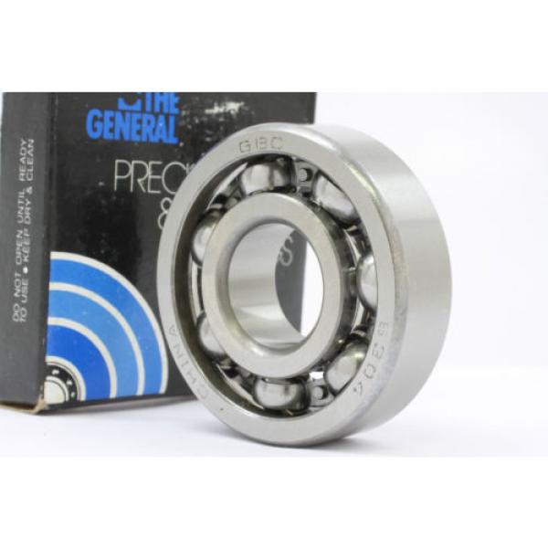 GBC 6304-00-30E Single Row Radial Bearing EQUAL 6304 20x52x15 Open Ball Bearing #4 image