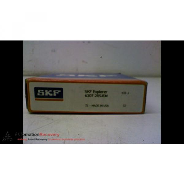 SKF 63072RSJEM GROOVE RADIAL METRIC BEARING 35 MM X 80 MM X 21MM, NEW #166046 #3 image