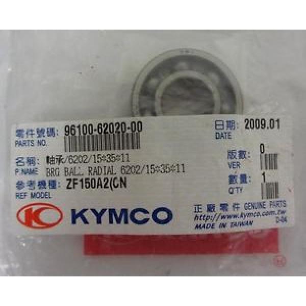 Genuine Kymco Ball Bearing Radial (6202) PN 96100-62020-00 #1 image