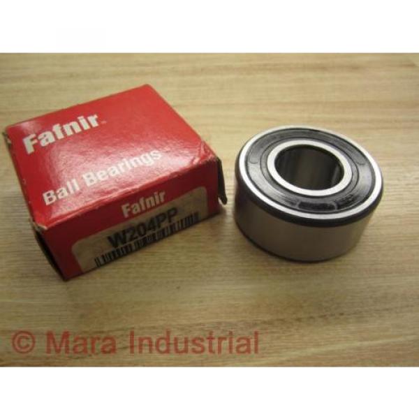 Fafnir W204PP Deep Groove Radial Ball Bearing #1 image