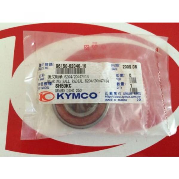 KYMCO 96150-62040-10 Bearing Ball Radial 6204/20*47*14 #1 image
