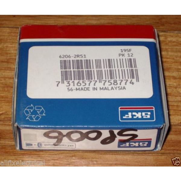 Simpson Radial Bearing SKF 6206-2RS1 - Part # SP006, 6206-2RS1 #4 image
