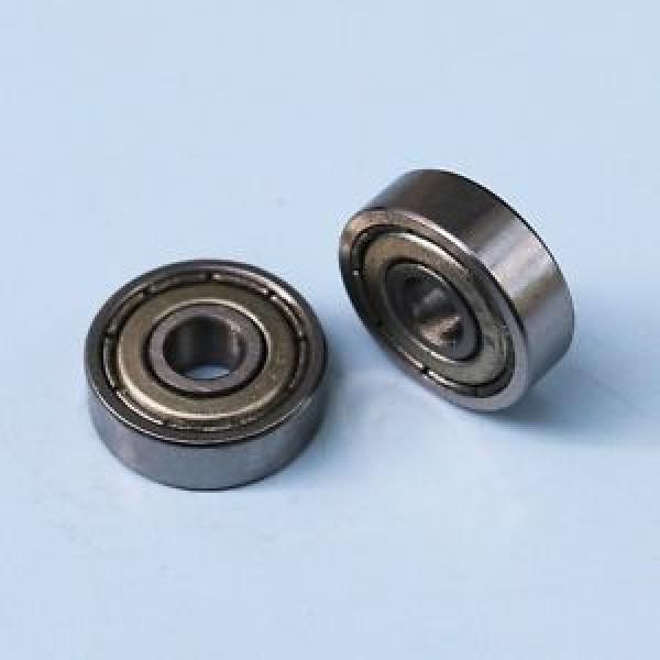 2Pcs MR125 2RS ABEC3 Metal Sealed Deep Groove Radial Ball Bearing 5 x 12 x 4mm #1 image