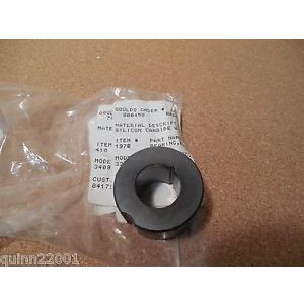 NEW Goulds Pump 3408 Radial Bearing B02473A Silicon Carbide w/ Dryguard Coating #1 image