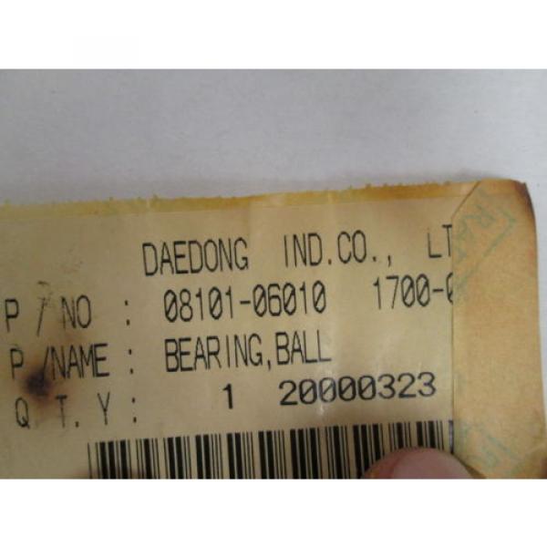 Daedong 08101-06010 Ball Bearing Kioti Radial Tractor #4 image