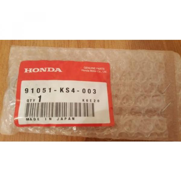 Genuine Honda Radial Ball Bearing Rear 91051-KS4-003 #1 image