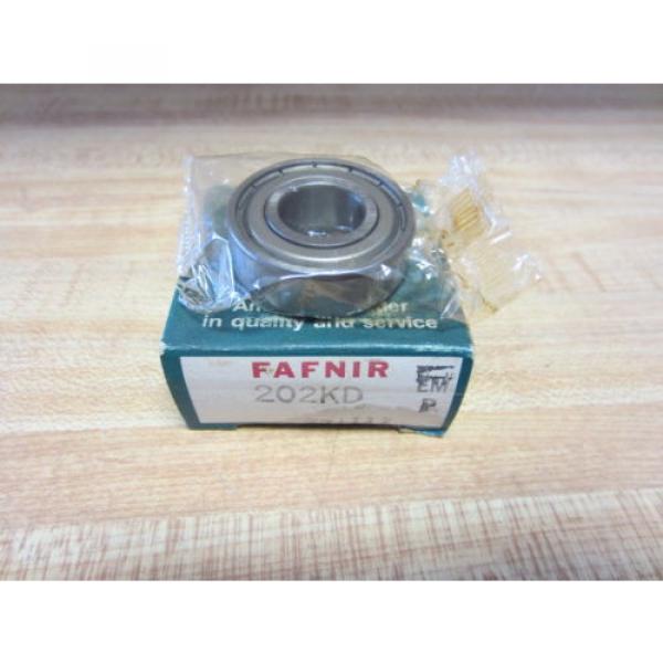 Fafnir Bearing 202KD Radial Ball Bearing Deep Groove 1/2 Sealed 15mm Bore #1 image