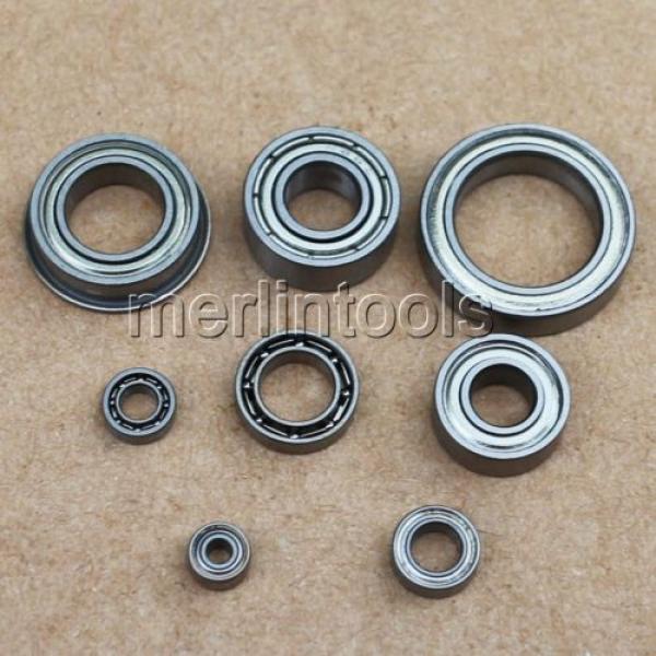 ID 6.0mm x OD10,12,13,15~22mm Metal Deep Groove Radial Ball Bearing select size #2 image