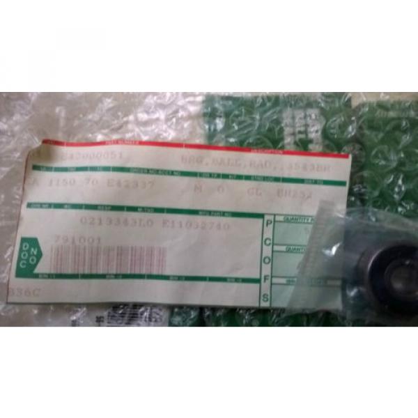 E42000051 BEARING,BALL,RADIAL,.3543 BORE For a Varian E220 E500 Ion Implanter #1 image