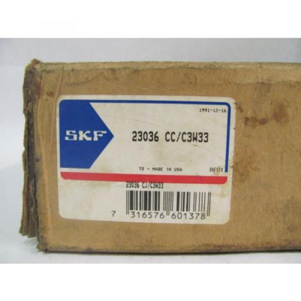 SKF 23036 CC/C3W33 Spherical Radial Bearing, 180mm Bore, 280mm OD, 74mm W #2 image