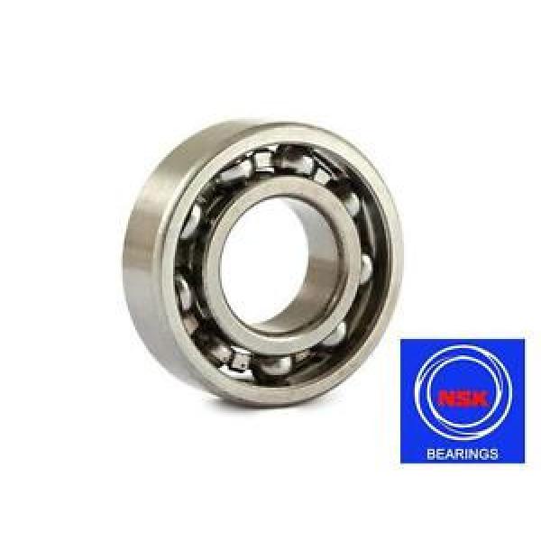 6300 10x35x11mm C3 Open Unshielded NSK Radial Deep Groove Ball Bearing #1 image