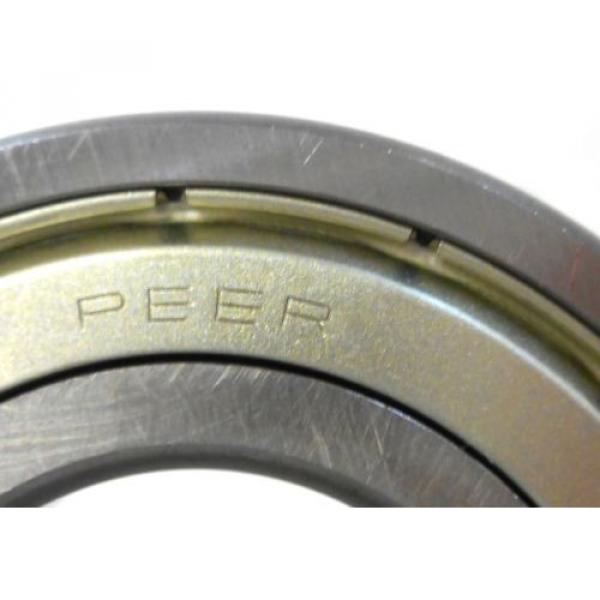 PEER, RADIAL DEEP GROOVE BALL BEARING, 6206Z, 30 X 62 X 16 MM, LOT OF 2 #2 image