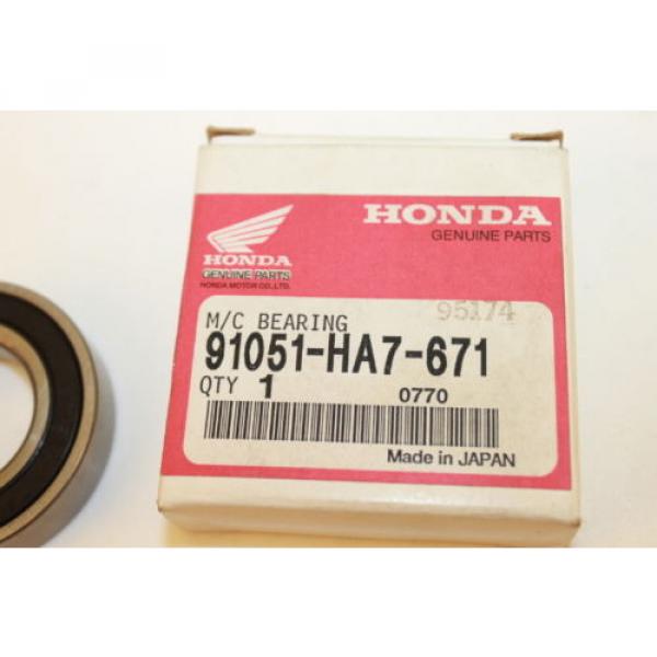 HONDA CBR600RR CBR 600RR REAR WHEEL RADIAL BALL BEARING GENUINE OEM 2003-2013 #2 image