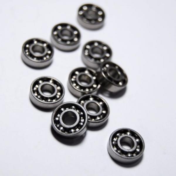 SR3 Stainless Steel Radial Bearing Set of 10 #1 image