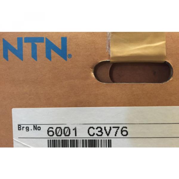 6001C3 NTN Radial Ball Bearings SELLING IN LOTS OF 10, Open, 12mm Bore Dia #3 image