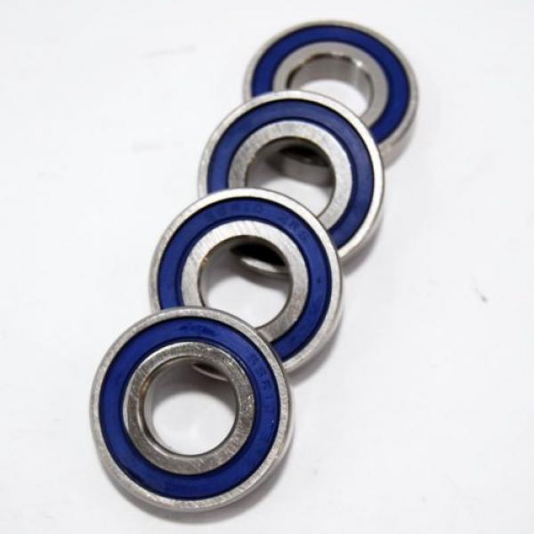 SR10-2RS Stainless Steel Radial Bearing Set of 4 #1 image