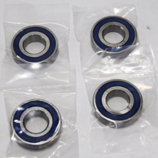 SR10-2RS Stainless Steel Radial Bearing Set of 4 #4 image