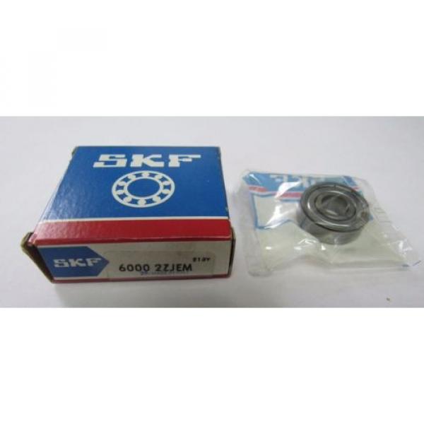 SKF RADIAL DEEP GROOVE BALL BEARING 6000 2ZJEM #1 image