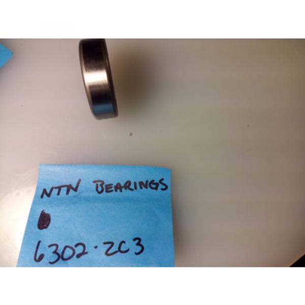 NTN 6302ZC3 RADIAL/DEEP GROOVE BALL BEARING #3 image