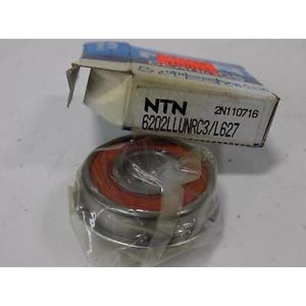 NTN RADIAL BALL BEARING  6202LLUNRC3/L627 NIB #1 image