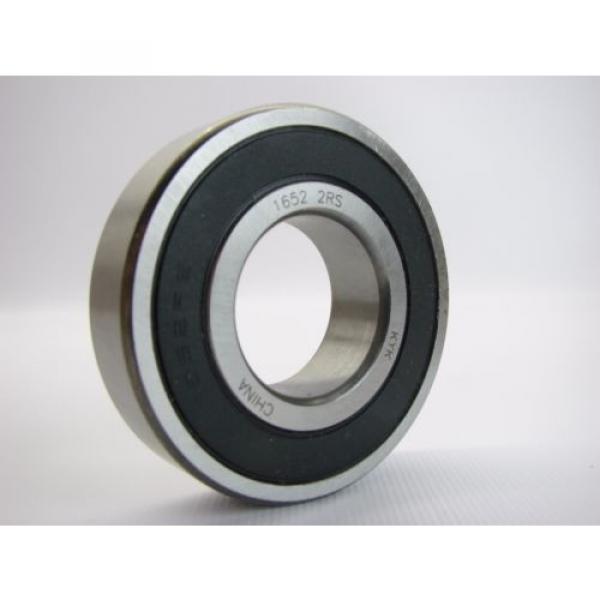 KYK 1652-2RS Sealed Radial Ball Bearing 1-1/8&#034;-Bore 2-1/2&#034;-OD Chrome Finish #1 image