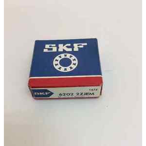 NEW SKF 6202 2ZJEM Single Row Radial Ball Bearing - LOT OF 2 #1 image