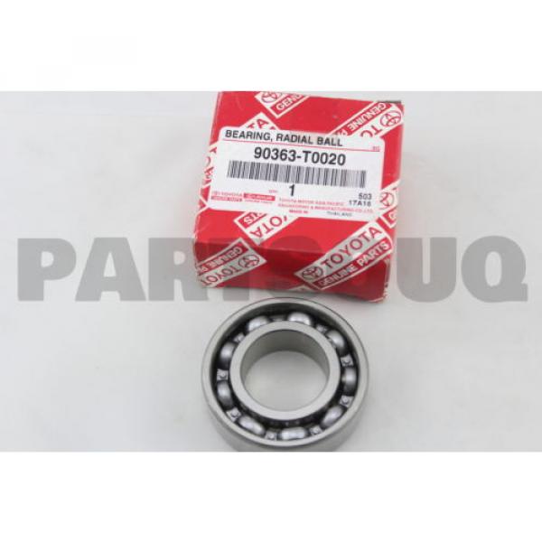 90363T0020 Genuine Toyota BEARING,RADIAL BALL 90363-T0020 #2 image