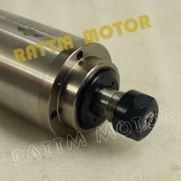 2.2KW Water Cooled Spindle Motor Four Bearings ER20 24000RPM 220V for CNC Router #2 image