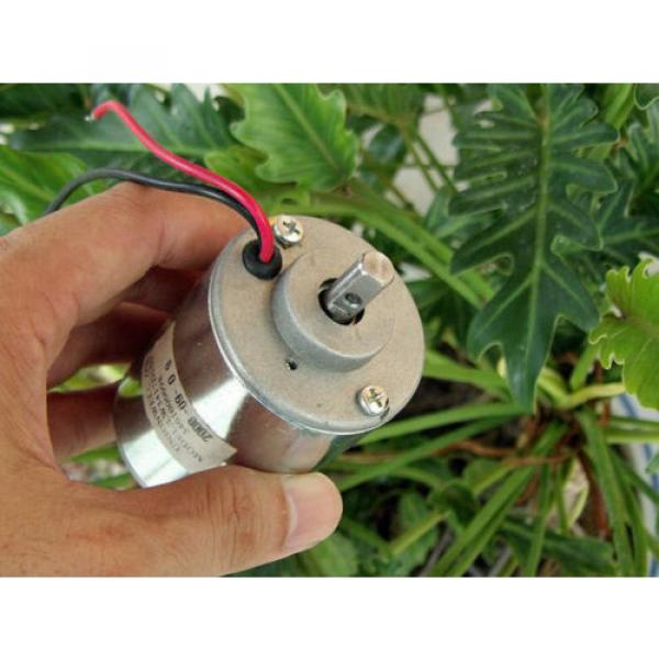 Double ball bearing 120V DC Motor Generator Wind power hydropower generator #3 image