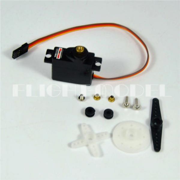 Copper   DC Motor  Servo for Rc plane Ball Bearing x 1  1711MG 4.8V/6.0V #1 image