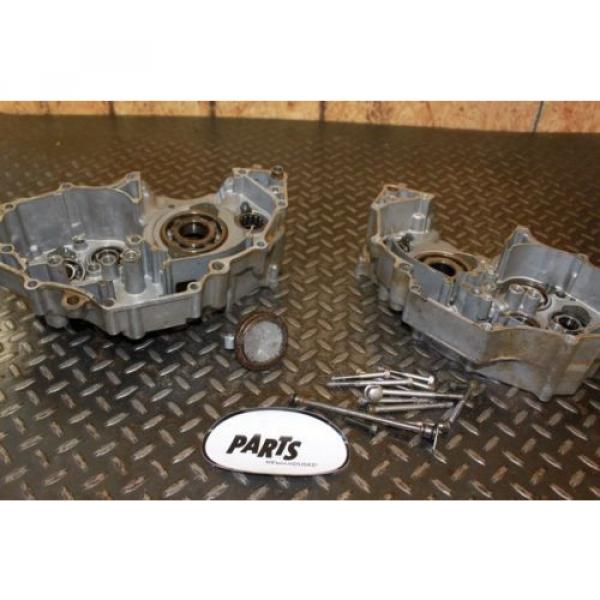 2004 Yamaha YFZ450 YFZ 450 Motor/Engine Crank Cases with Bearings #1 image