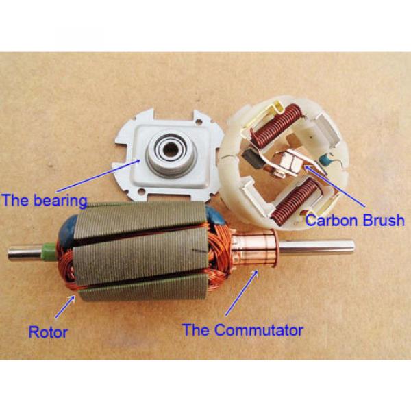 DC12V 9800RPM High Quality Speed Seven-Pole Ball Bearing Motor Car Vehicle Motor #3 image