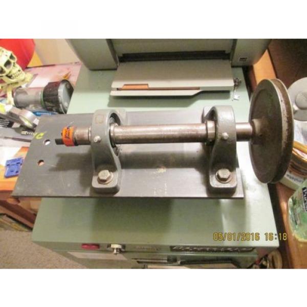 PILLOW BEARINGS W SLEEVES 1&#034;  MOTOR POWER JIG JUST ADD MOTOR #1 image