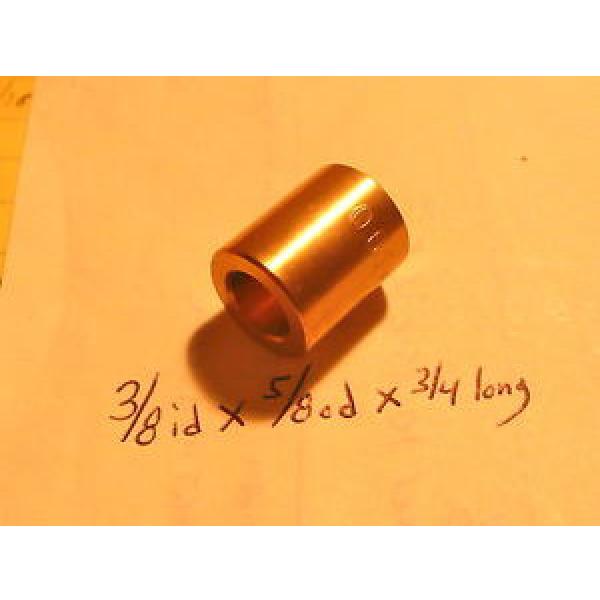 Bronze Bushing Bearing New 3/8 id x 5/8 od x 3/4 Brass motor gearbox oilite new #1 image