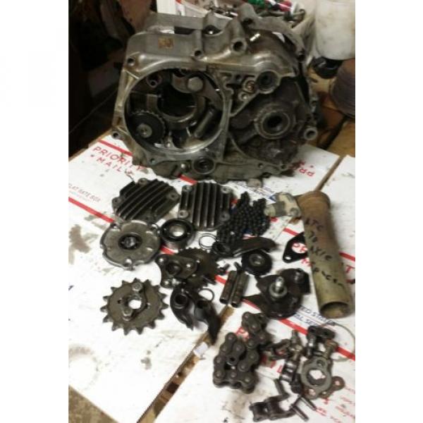 1979 honda atc 70 motor engine case crankcase leftright Bearings rockers gears #1 image