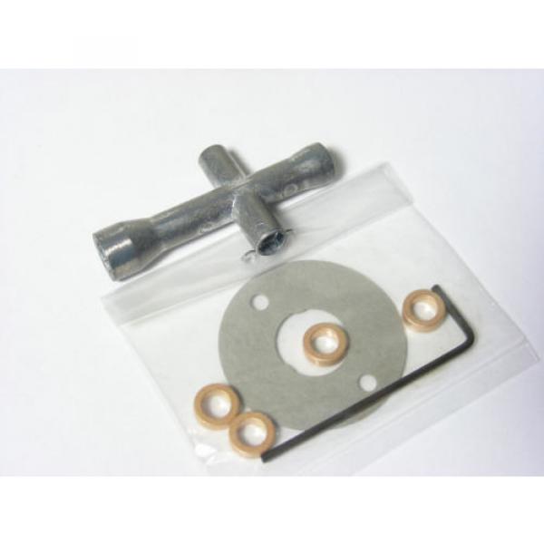 Tamiya TA01 TA02 TA02SW 4Way Cross &amp; 1.5mm Hex Wrenches Motor Plate 850 Bearings #1 image