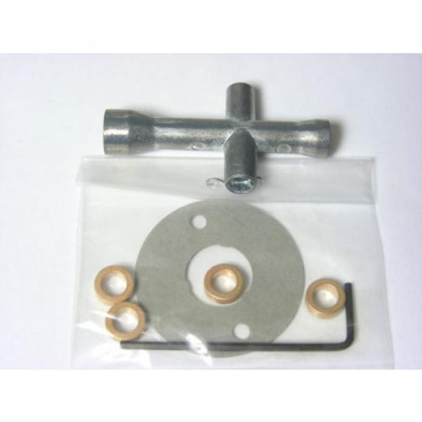 Tamiya TA01 TA02 TA02SW 4Way Cross &amp; 1.5mm Hex Wrenches Motor Plate 850 Bearings #2 image