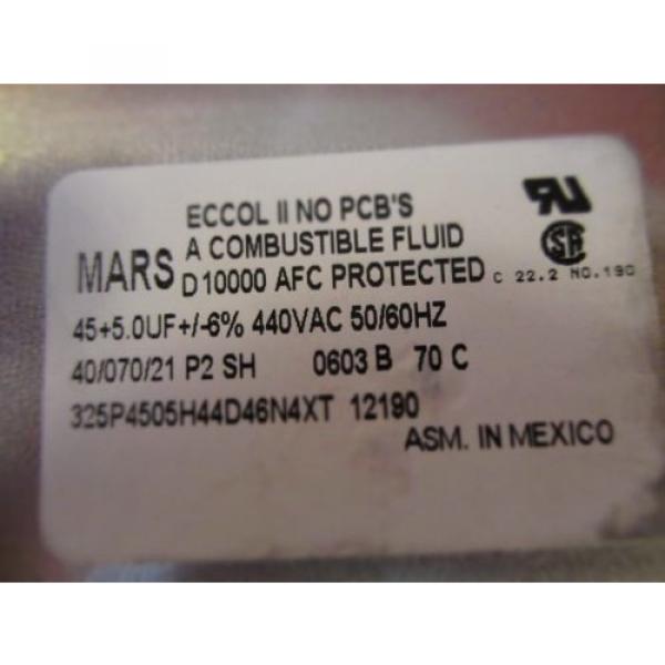 Mars 12190 Motor Run Capacitor, 45/5 MFD, 440VAC, Oval #2 image