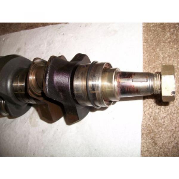1987  Evinrude Johnson 60hp 3cyl Outboard Motor Crankshaft with Bearing #3 image