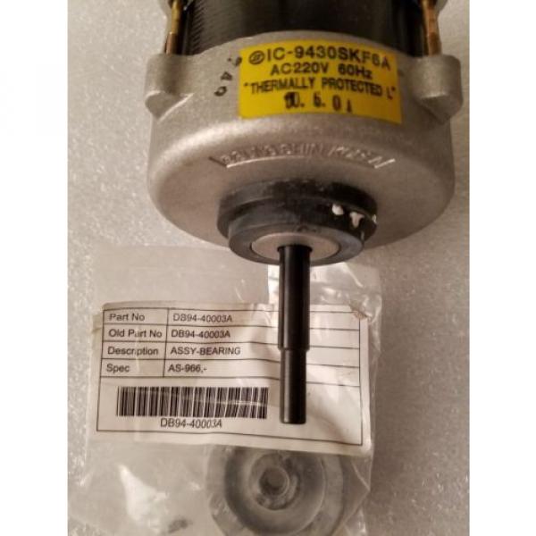 Samsung Minisplit fan motor ic-9430skf6a 220V Incl DB94-40003A Assy-Bearing #2 image