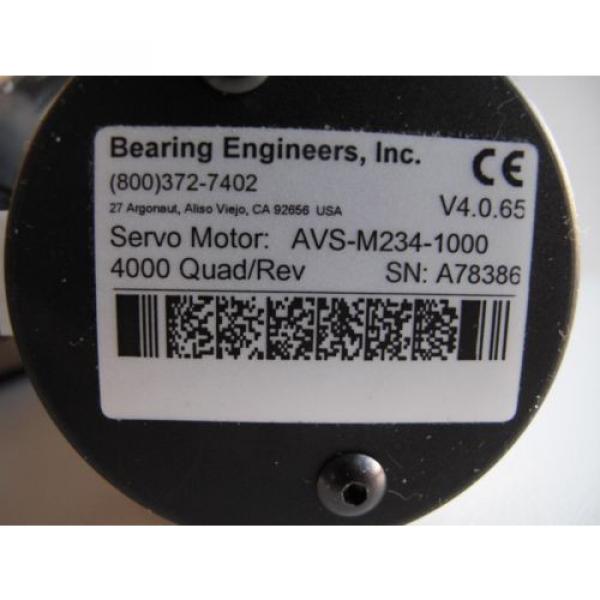 BEARING ENGINEERS AVS-M234-1000 SERVO MOTOR #2 image