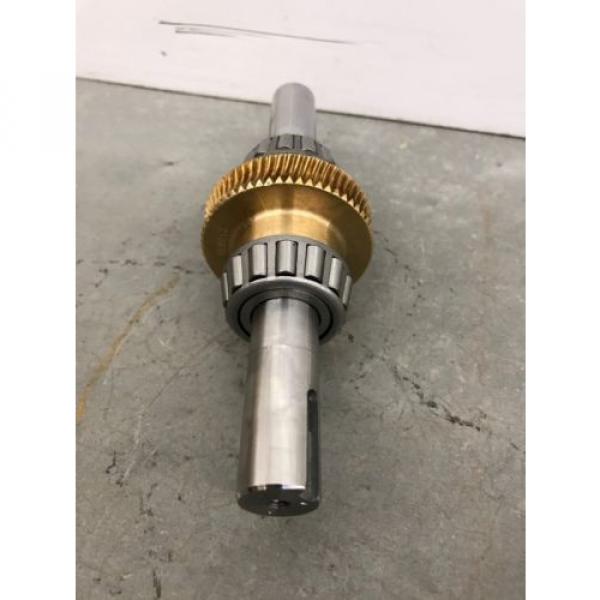 NEW BALDOR ELECTRIC MOTOR GE0013 REPLACEMENT COMPOSITE GEAR W/ SHAFT &amp; BEARINGS #2 image