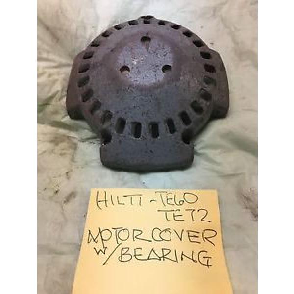 HILTI TE 60, TE 72, MOTOR END COVER  (USED)  WITH BEARING #1 image