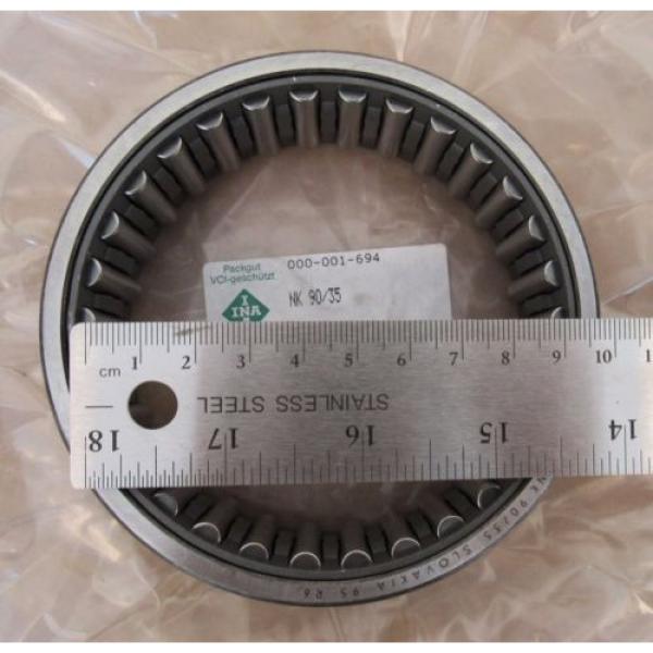 INA NK90/35 NEEDLE ROLLER BEARING 90MM BORE ROLLING BEARINGS BZ 01 95R625 NITS #3 image