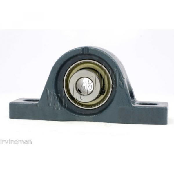 FHSLP202-9G Pillow Block Low Shaft Height 9/16&#034; Ball Bearings Rolling #2 image