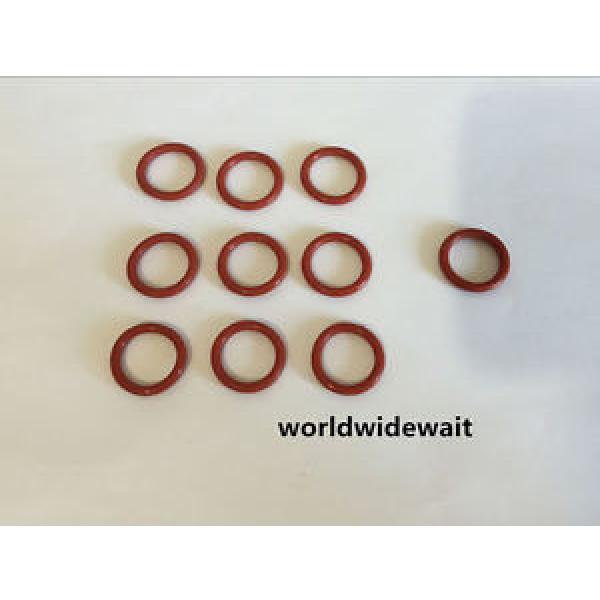 10PCS 24/25/26/27/28/29/30/31/32mm OD 4mm Thick Flexible Silicon O Ring Oil Seal #1 image