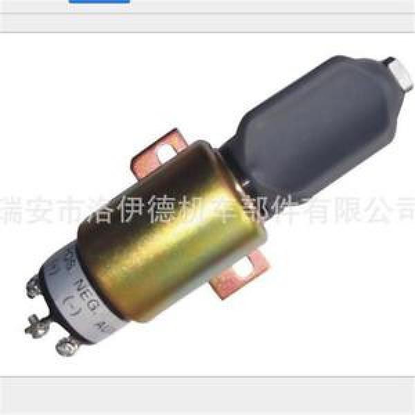 3864274 SA-3766T-24 Diesel shutoff solenoid 1751-2467UIB1S5A Excavator Parts #1 image