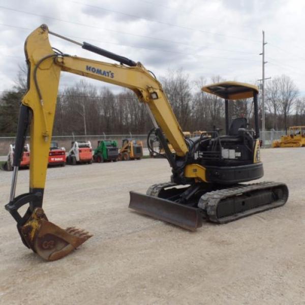 2006 Komatsu PC50MR-2 MINI EXCAVATOR  Diesel Low Hour 11100 Lbs Nice size #1 image